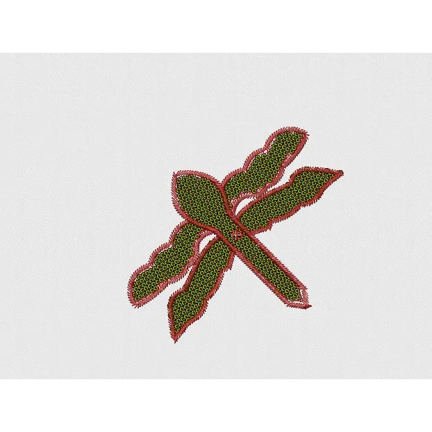 Dragonfly Embroidery Design