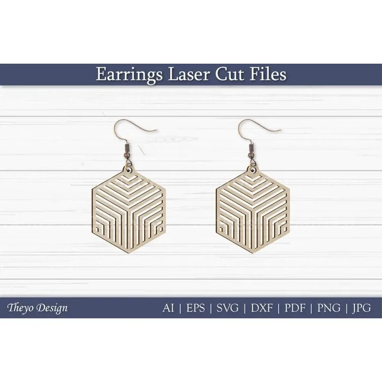 Laser Cut Earrings SVG Bundle