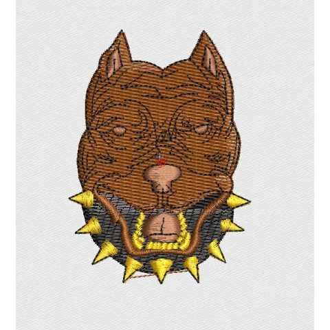 Dog Embroidery Design