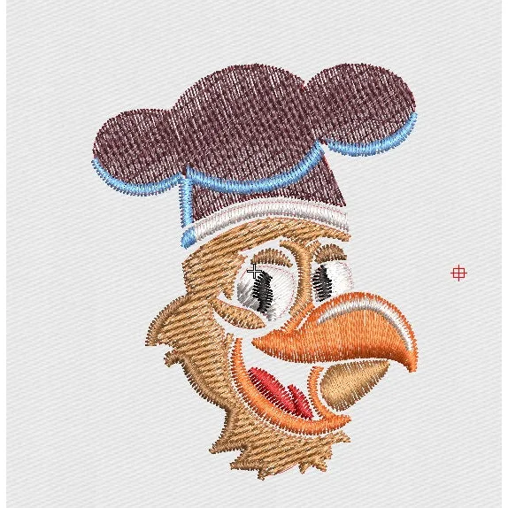 Chicken Embroidery Design