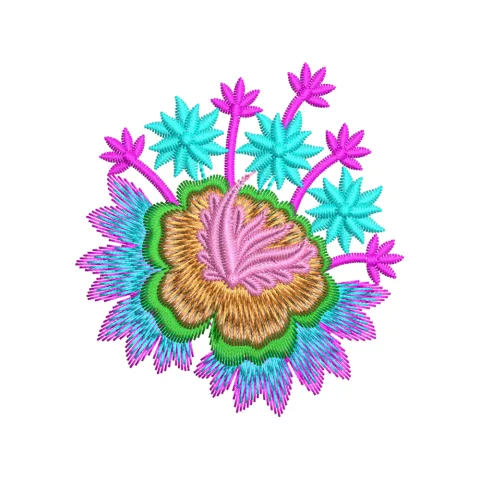 Star Hight Embroidery Design
