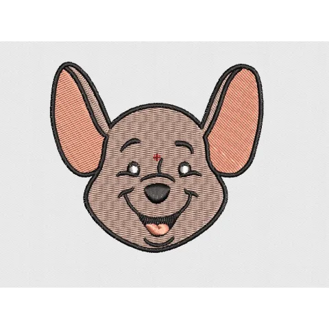 Rats Embroidery Design