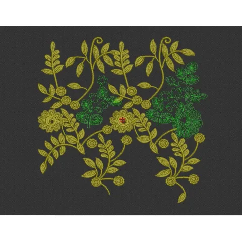 Flower Embroidery Design