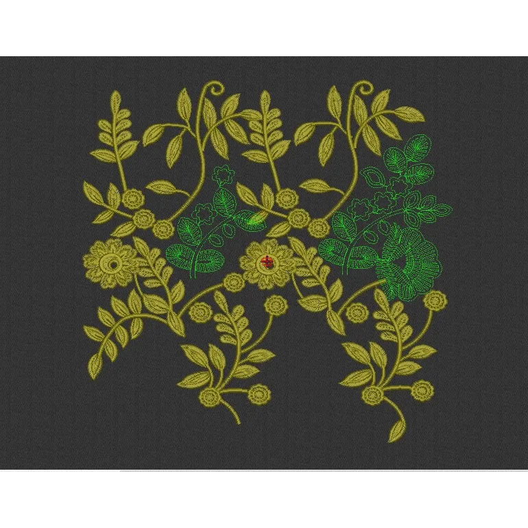 Flower Embroidery Design 874