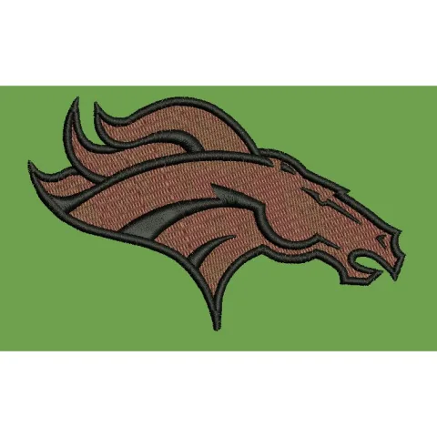 Horse Head Mascot Embroidery Design