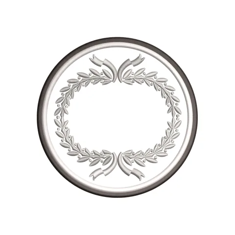 Mirror Round Embroidery Design