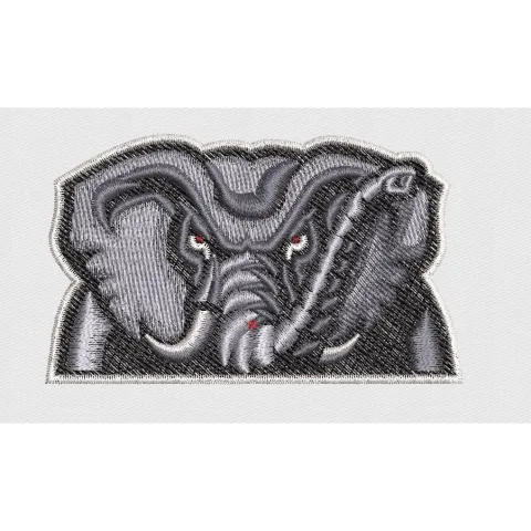 Elephant Embroidery Design
