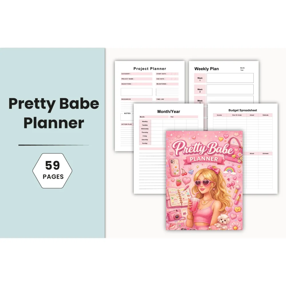 Pretty Babe Planner