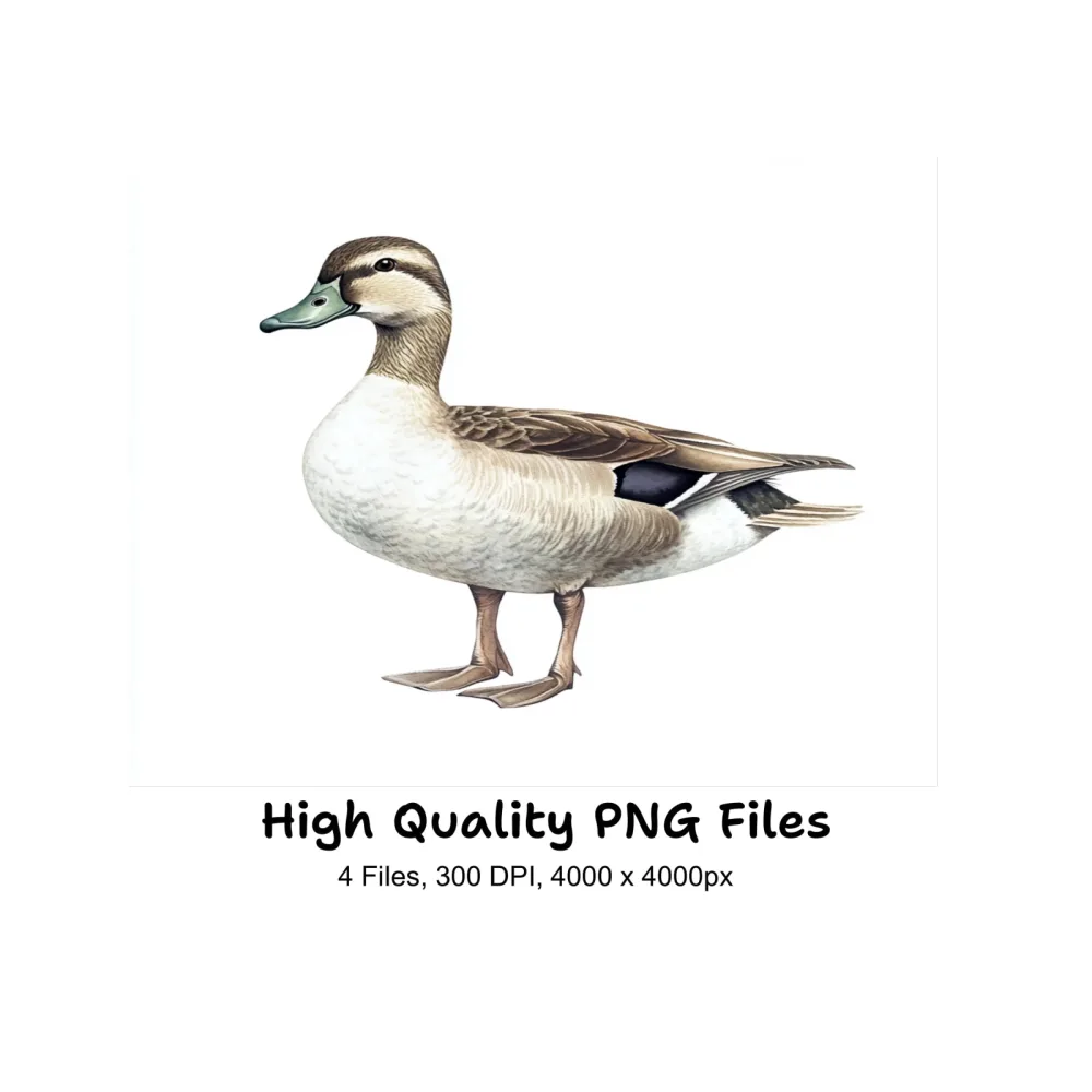 Realistic Duck Clipart Bundle