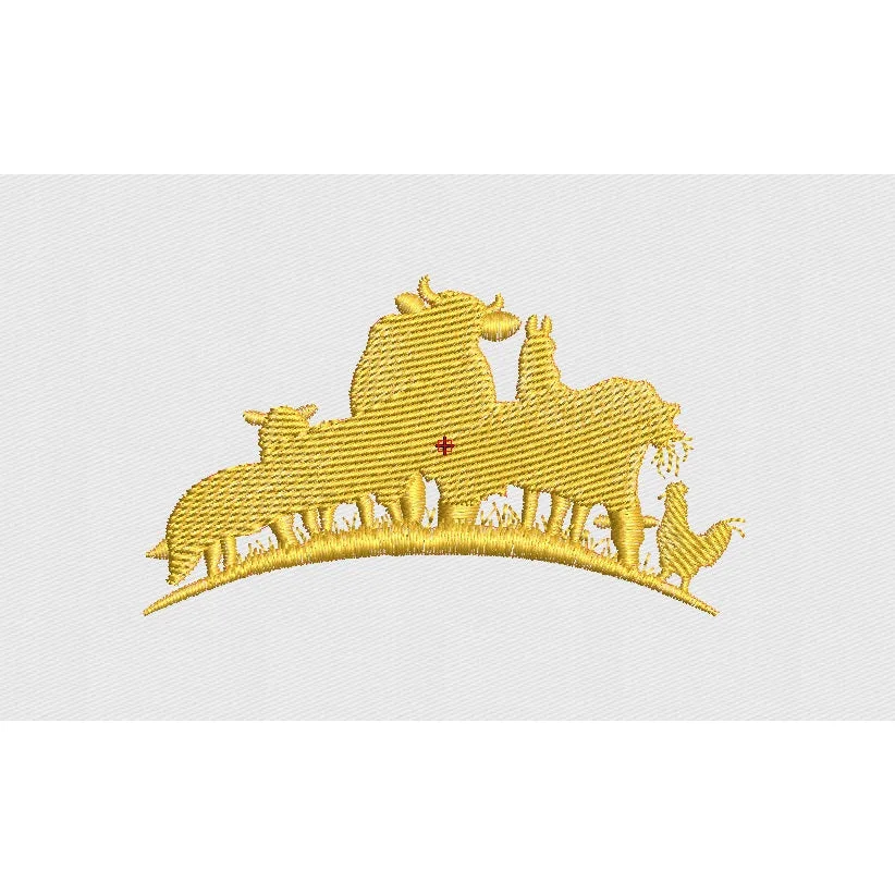 Farm Embroidery Design