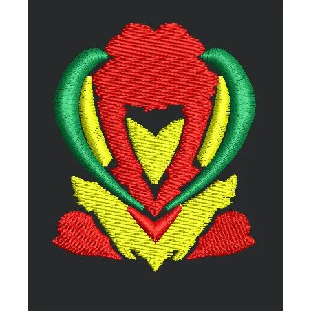Vibrant Design Embroidery Design