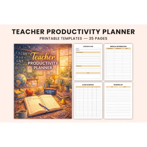 Teacher Productivity Planner