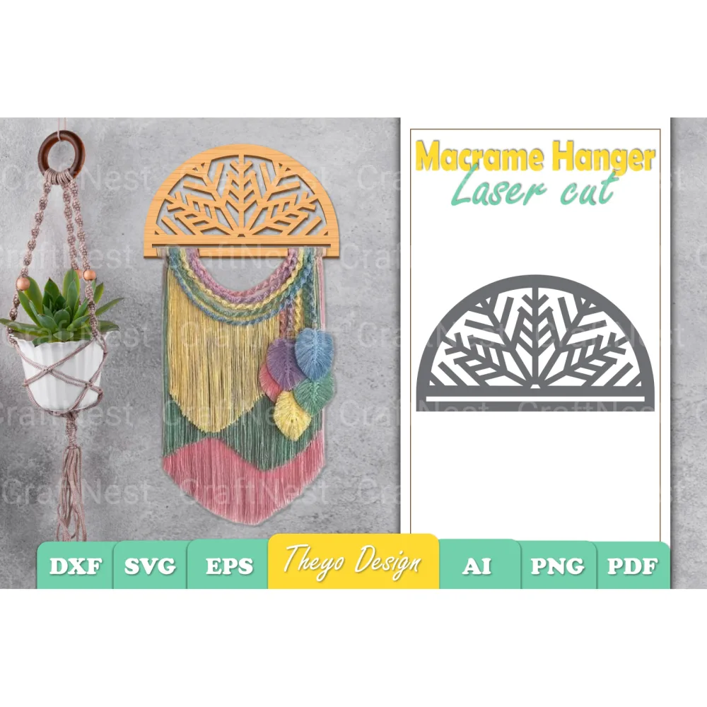 Macrame Snowflake SVG Bundle