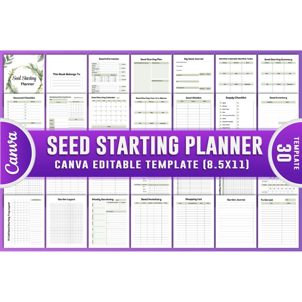 Seed Starting Planner Guide
