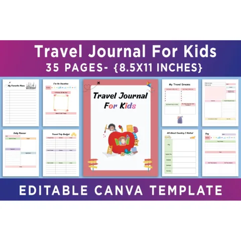 Travel Journal for Kids