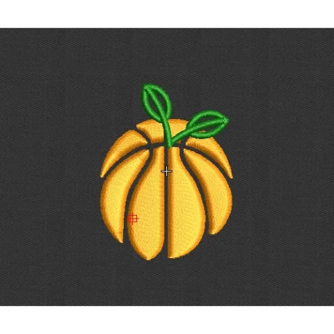 Pumpkin Embroidery Design