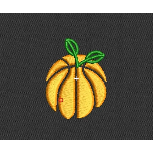 Pumpkin Embroidery Design