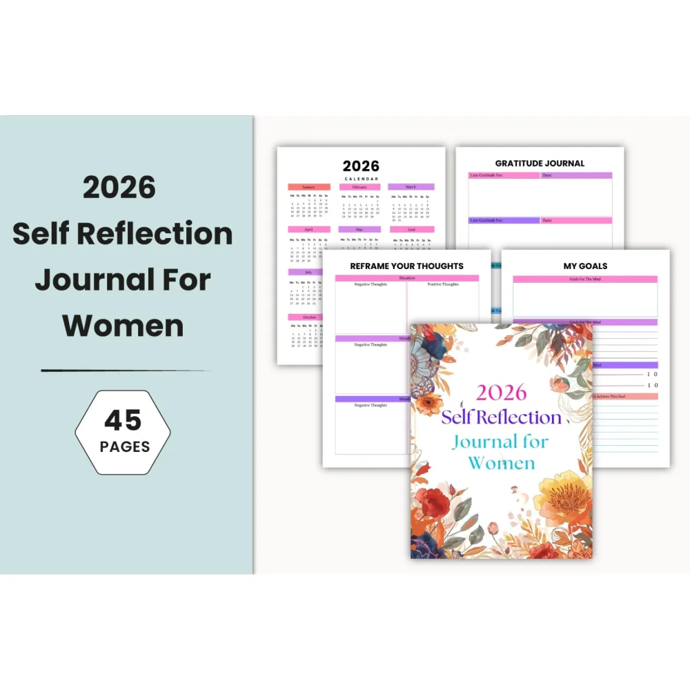 Self Reflection Journal for Women