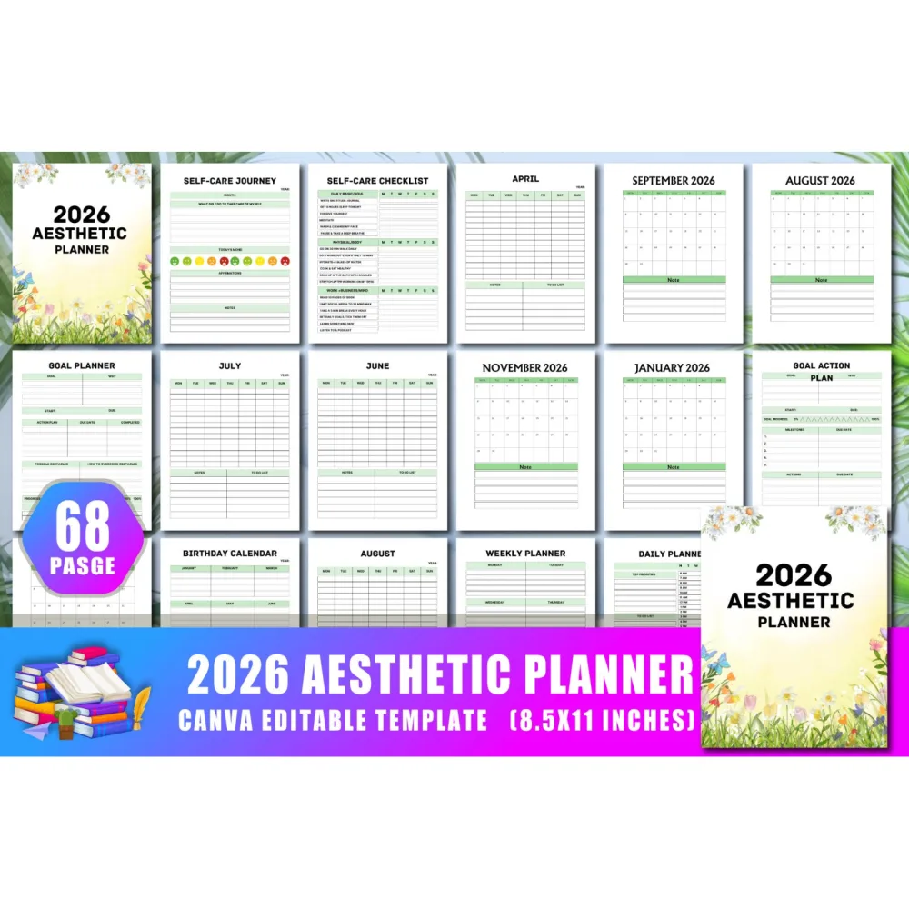 Aesthetic Planner