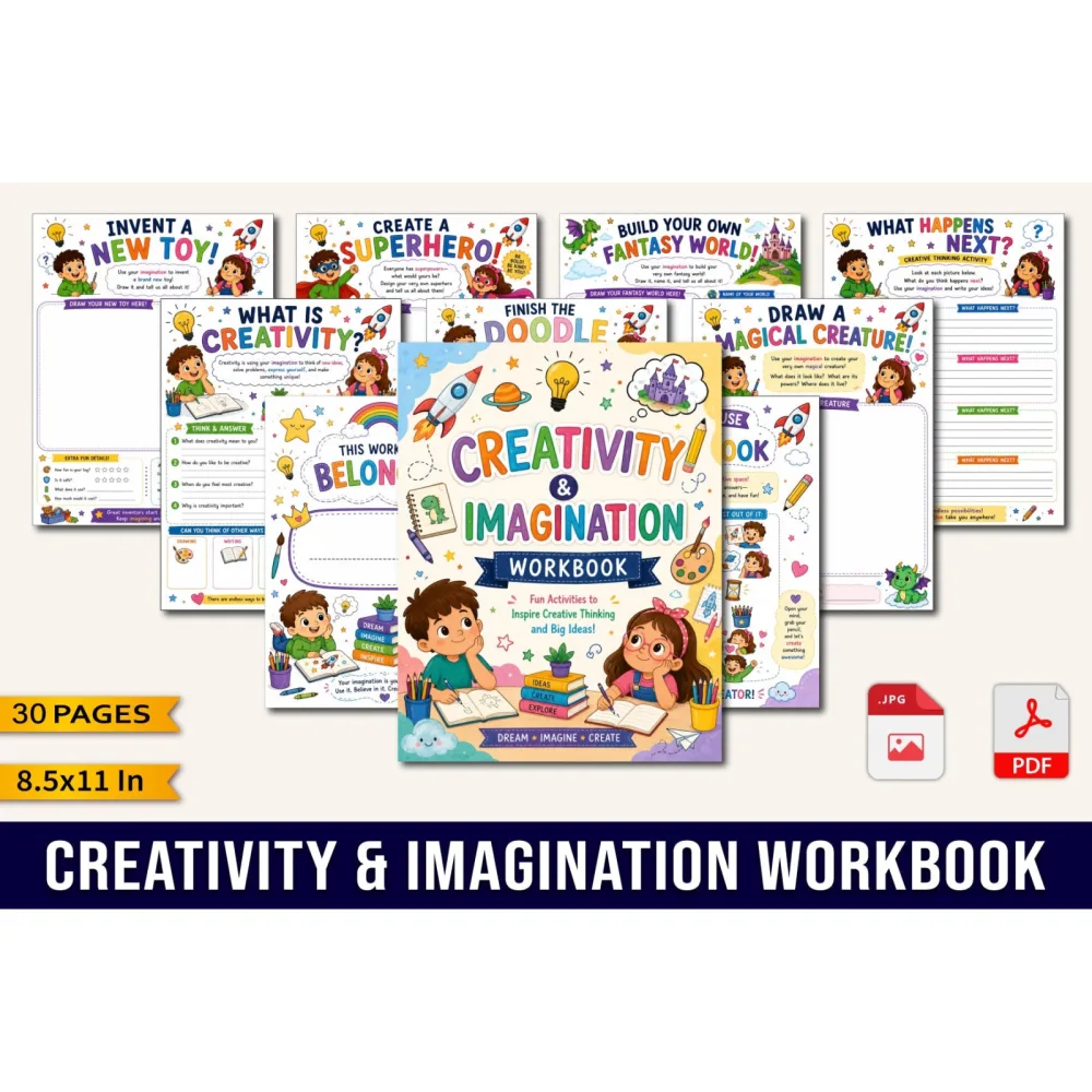 Creativity Imagination Workbook