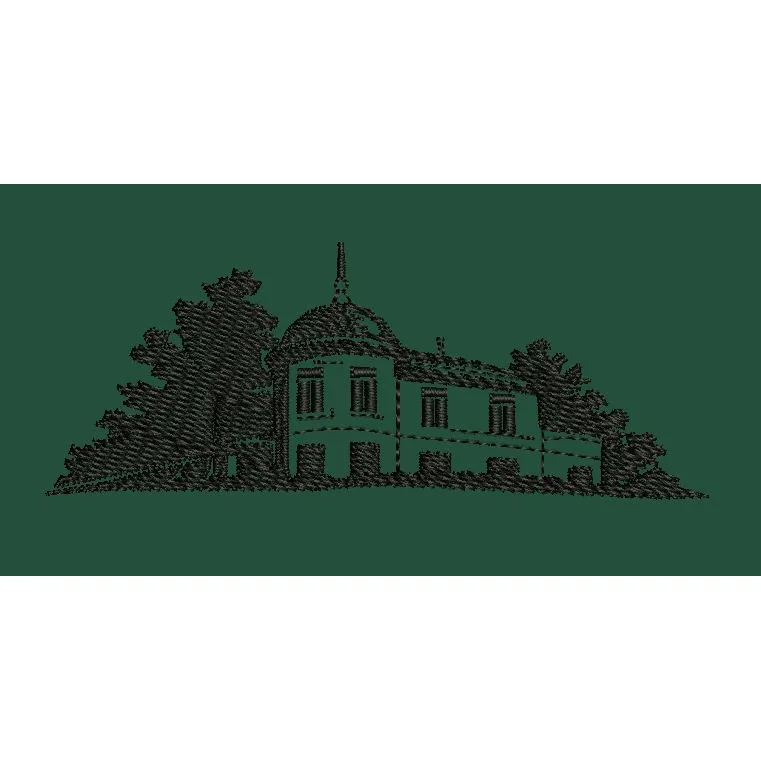Castle Design Embroidery Design