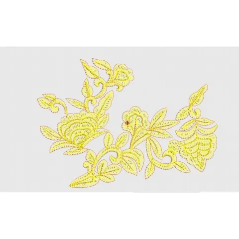 Flower Embroidery Design