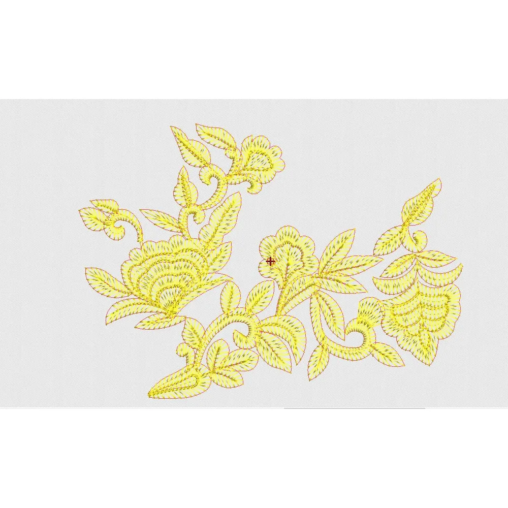 Flower Embroidery Design