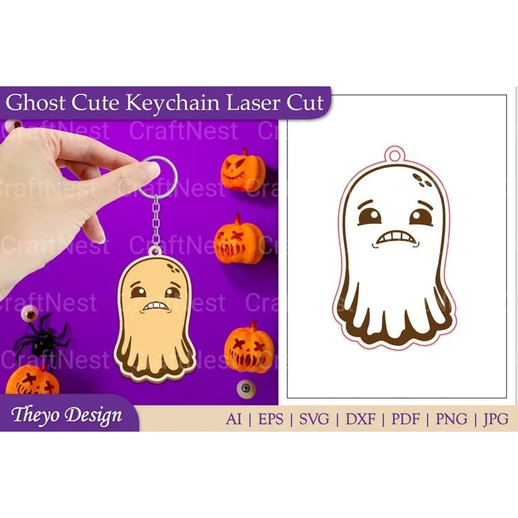 Ghost Keychain from Ghost Keychain Bundle
