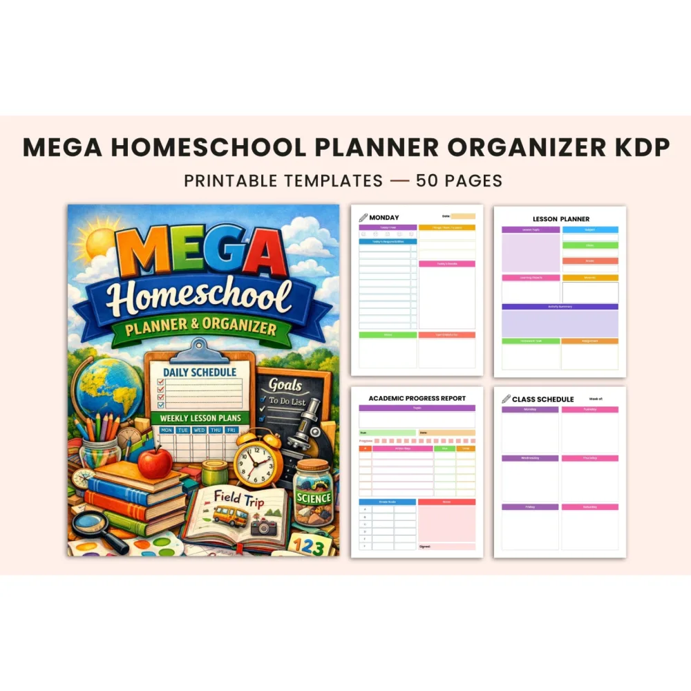 Mega Homeschool Planner