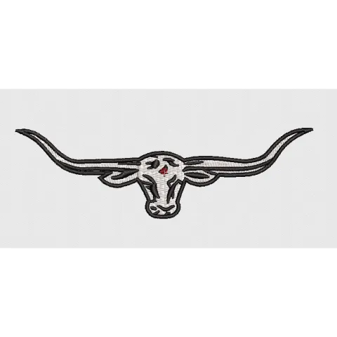 Bull Embroidery Design