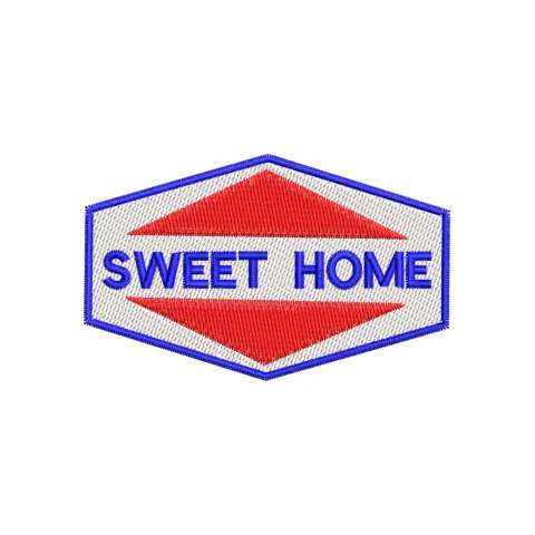 Sweet Home Embroidery Design