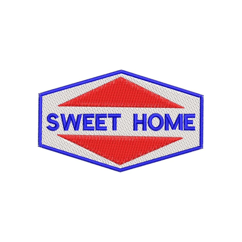 Sweet Home Embroidery Design