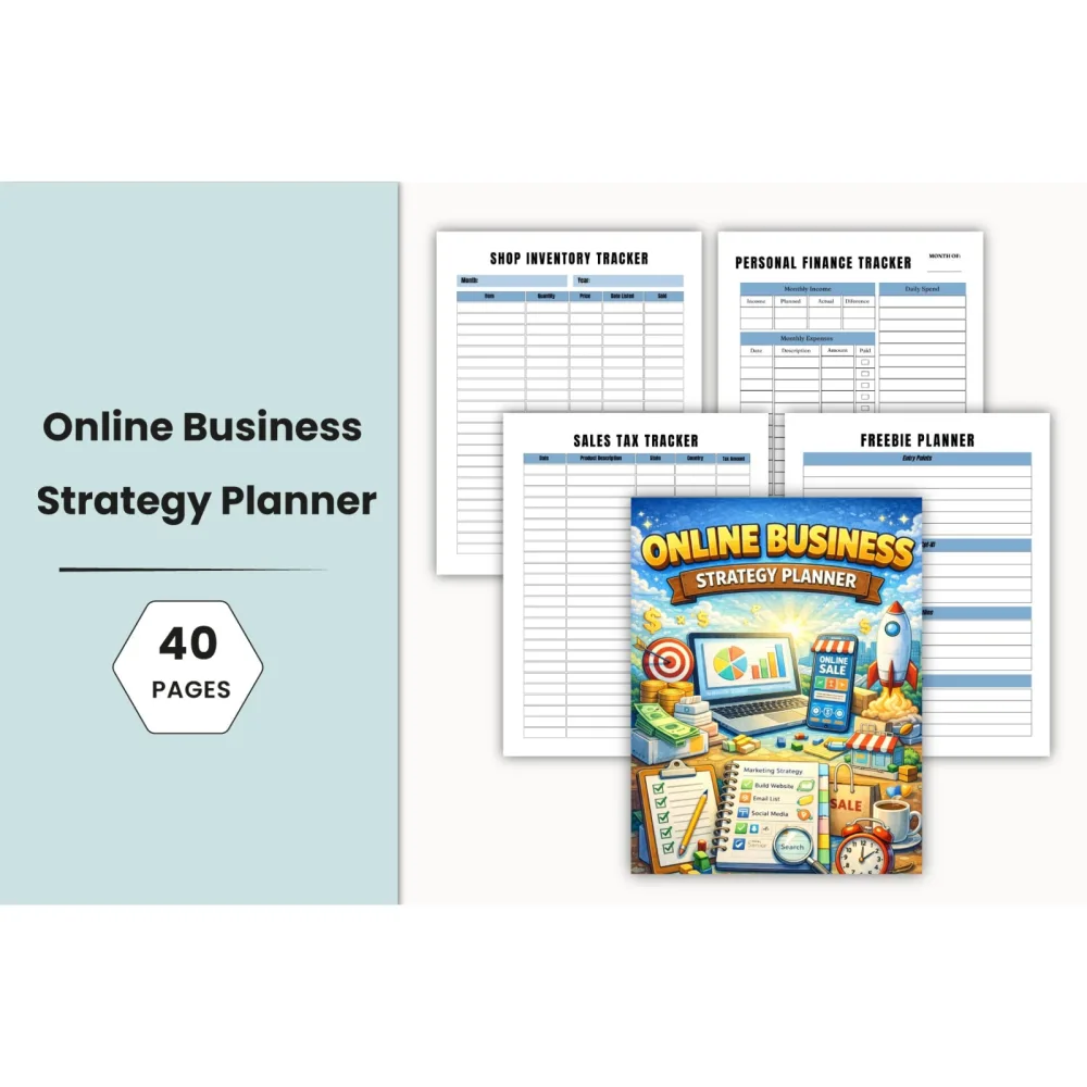 Online Business Strategy Planner