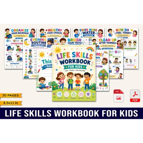 Life Skills For Kids Workbook