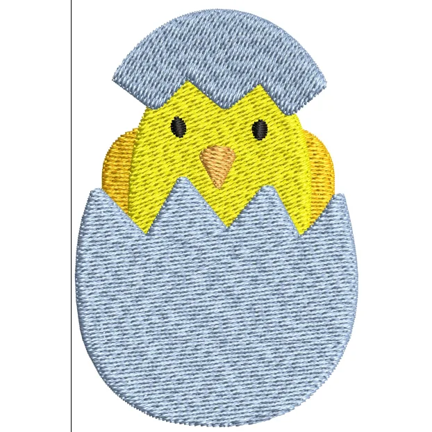 Baby Chick Embroidery Design