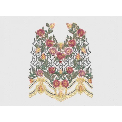 Flower Embroidery Design