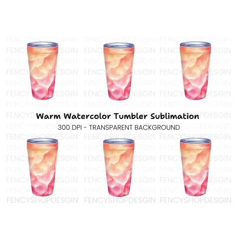 Tumbler Clipart Bundle