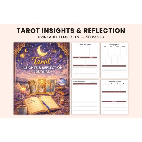 Tarot Insights Reflection Journal