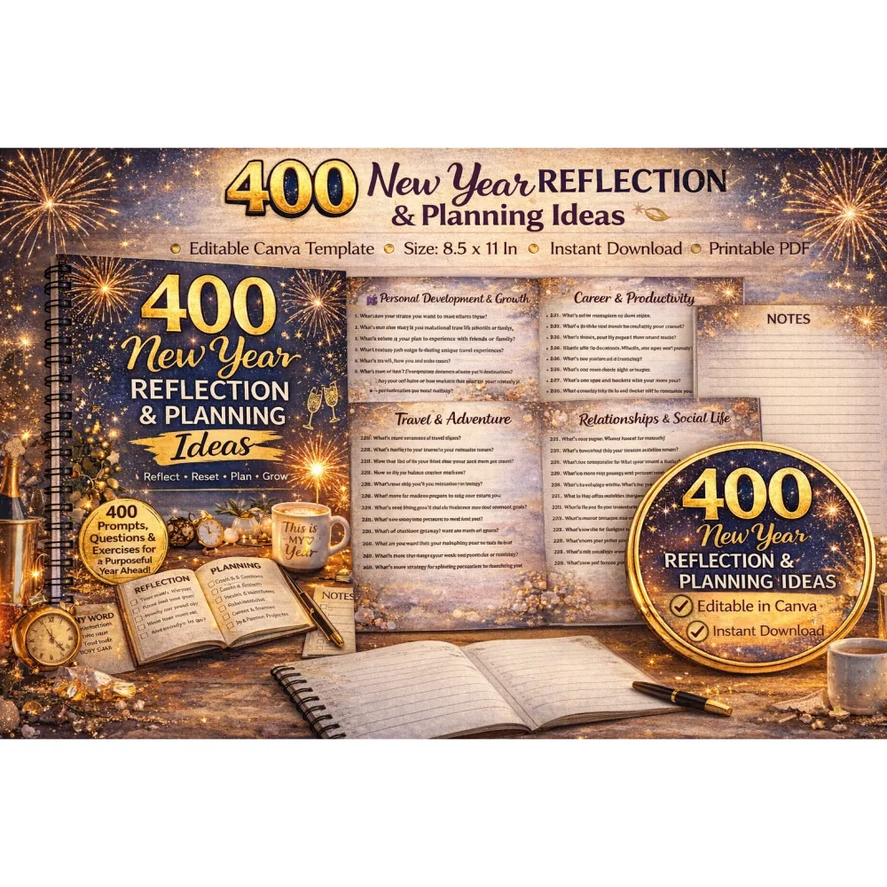 New Year Reflection and Planning Ideas Guide