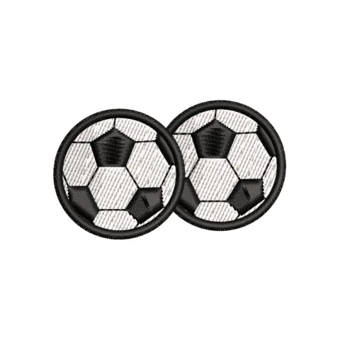 Football Both Embroidery Design