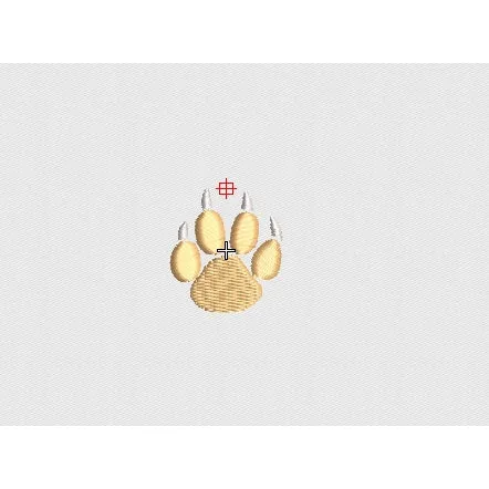 Foot Embroidery Design