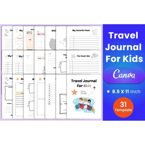 Travel Journal for Kids