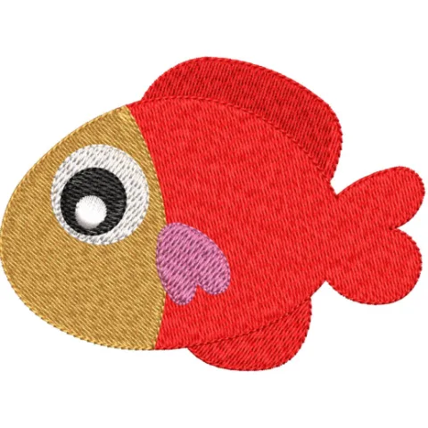 Fish Embroidery Design