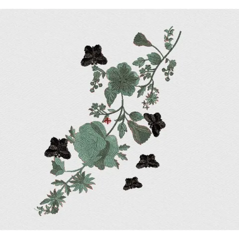 Flower Embroidery Design