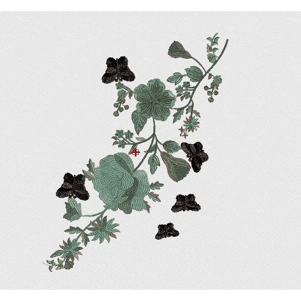 Flower Embroidery Design