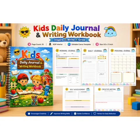 Kids Daily Writing Book