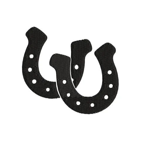 Horse Pair Shoe Embroidery Design
