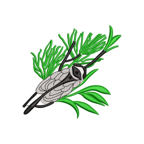 Leaves Embroidery Design