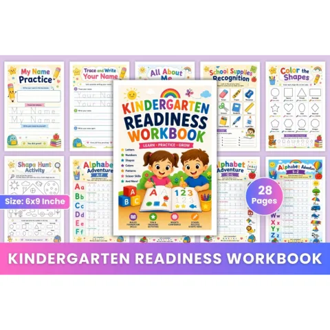 Kindergarten Readiness Workbook