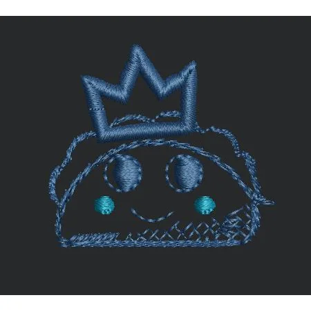 Cute Pastry Embroidery Design